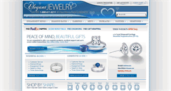 Desktop Screenshot of elegantjewelry.com
